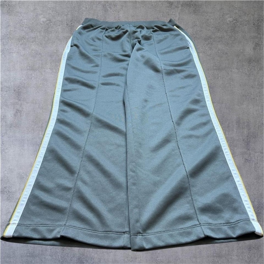 Vintage 2000s Baggy Striped Wide Leg Track Pants 30x29 Y2K Skate Streetwear